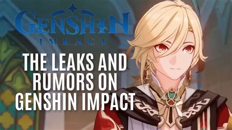 Genshin Impact New Character: Biggest Kaveh Leaks & Rumors